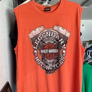 🔴SOLD🔴Harley Davidson Sleeveless T shirt